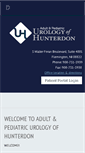 Mobile Screenshot of hunterdonurology.com